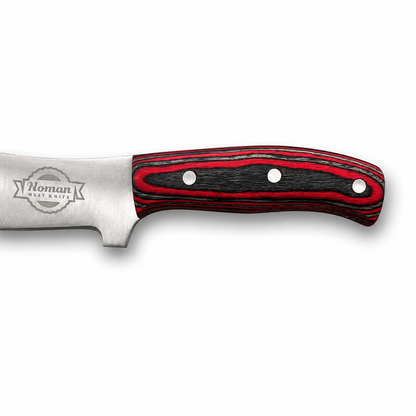 red skinning knife